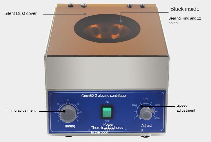 X Medical Lab - Centrífuga médica elétrica de baixa velocidade,
