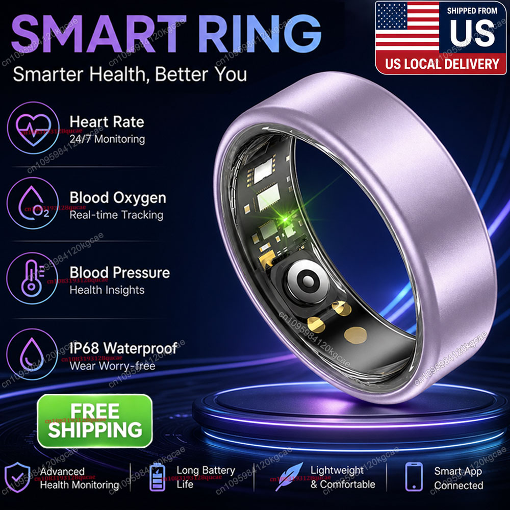 Blood Pressure Monitor - Anel Inteligente com Monitor de Frequência
