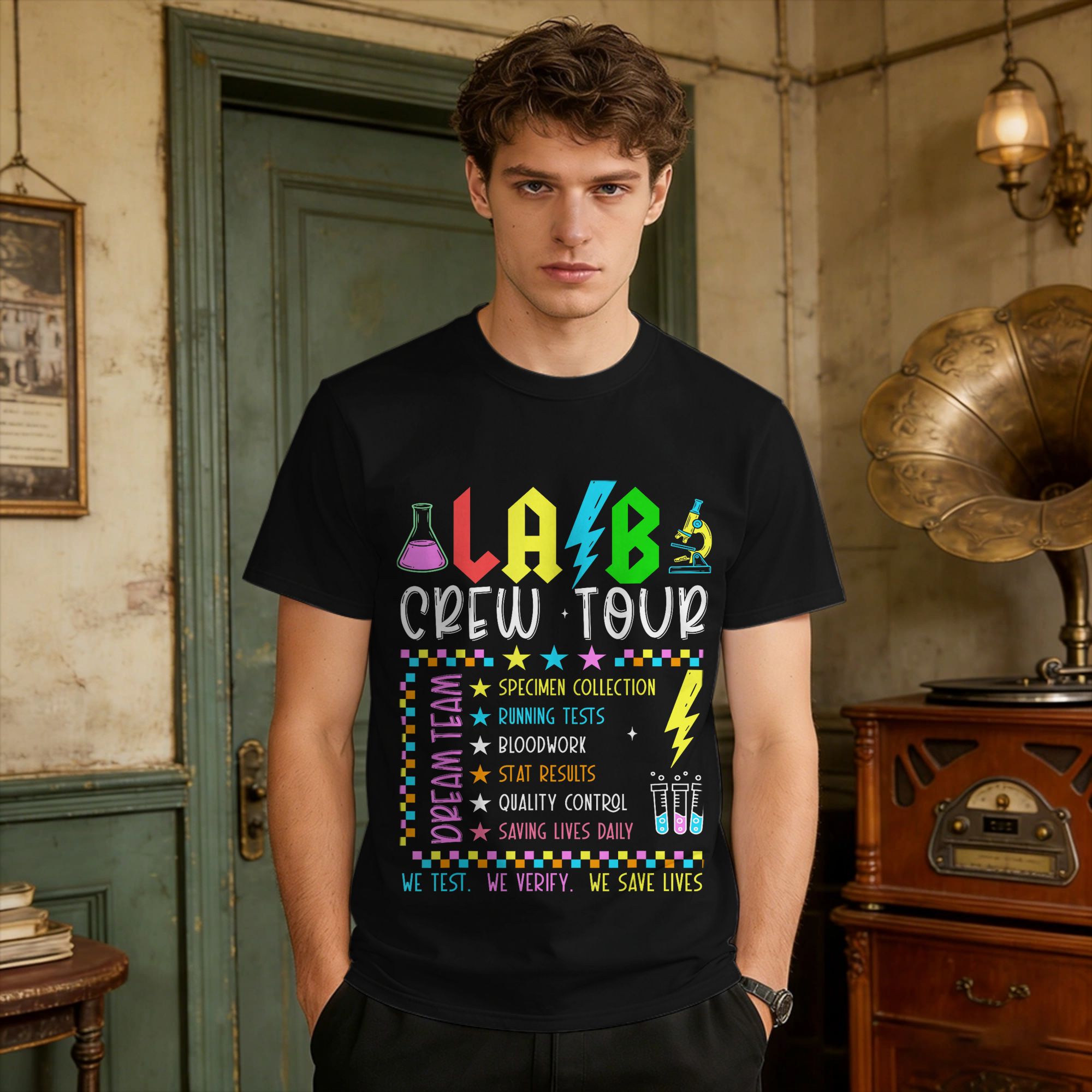 Medical Lab Professionals Week - Camiseta vintage Summer Lab Week Lab