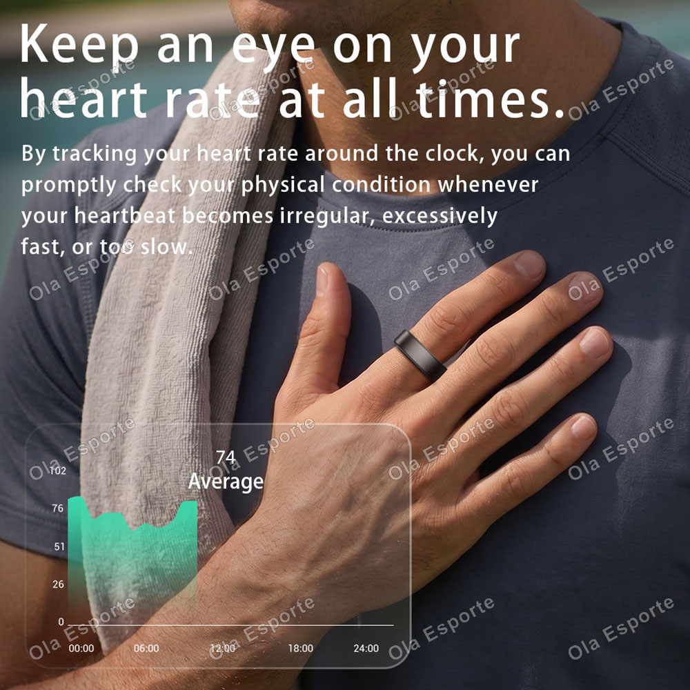 Anel Inteligente Ola Esporte p - Blood Pressure Monitor avaliação e preço