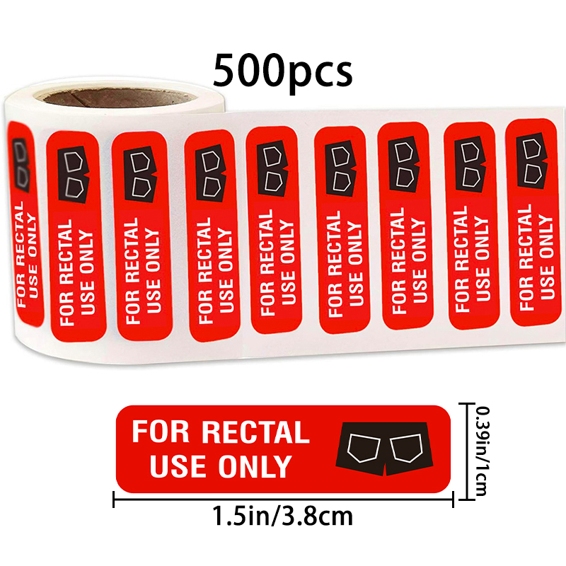 500 unidades 0,39 * 1,5 pol. V - Medical Label avaliação e preço